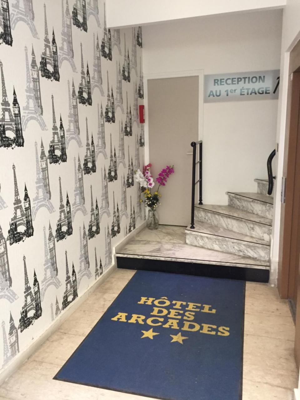 Hotel Des Arcades Reims Eksteriør bilde